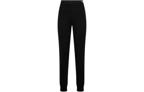 PRADA Logo Printed Cuffed Ankle Trousers