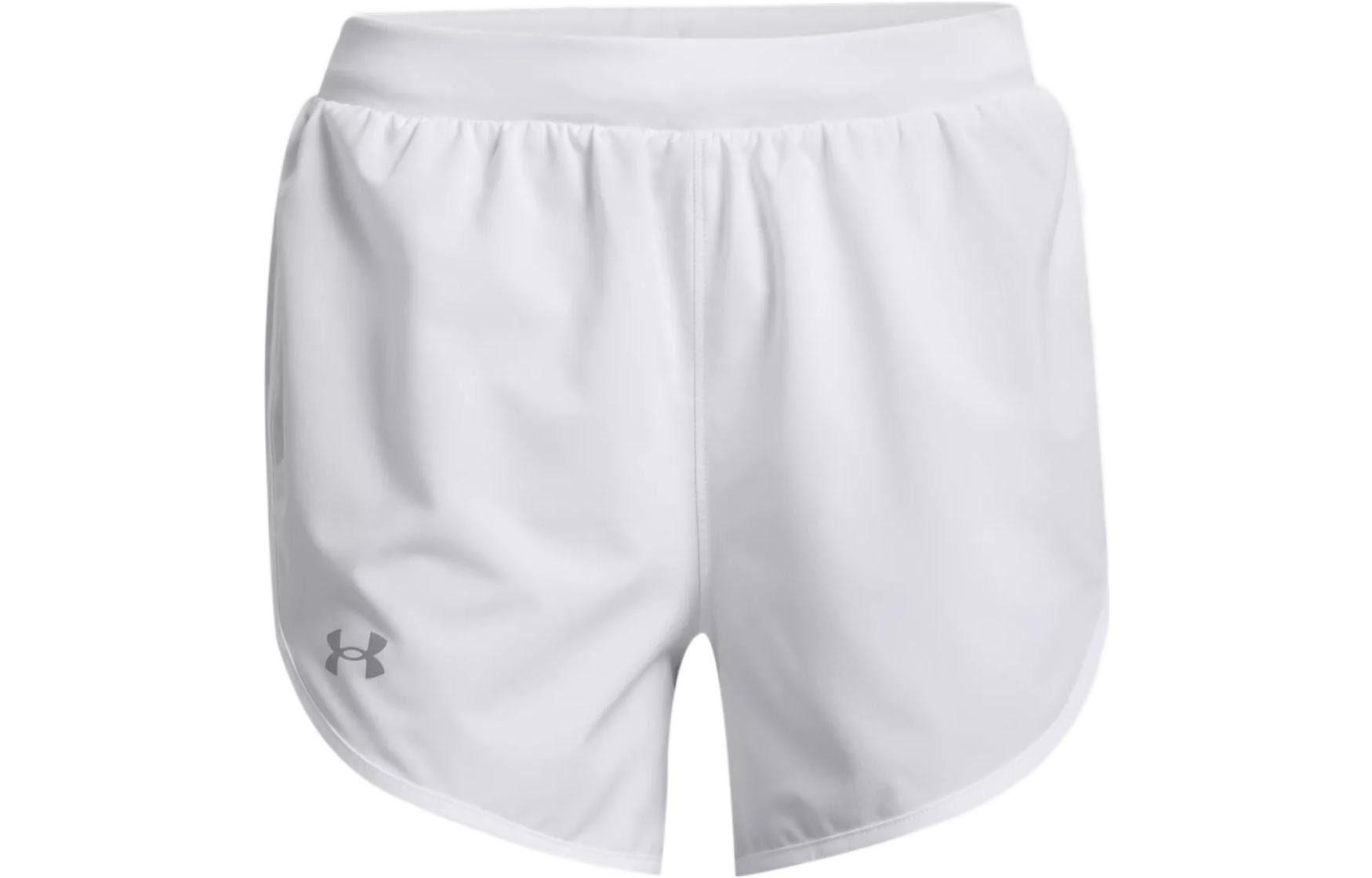 Женские шорты Under Armour Fly-By Elite (белые)