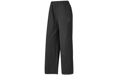 Skechers Knitted Sweatpants Women's Carbon Black/0018 Moderate Straight Fit Pants