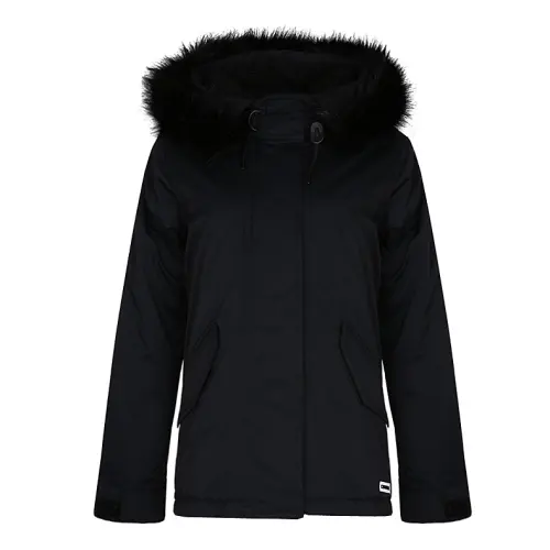 Converse Outerwear Puffer Jacket Women's Black