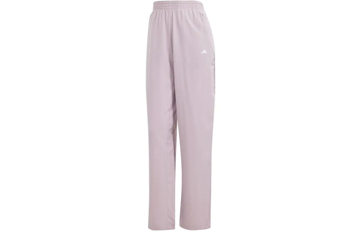 Adidas Training Pants Knitted Sweatpants Women's Purple