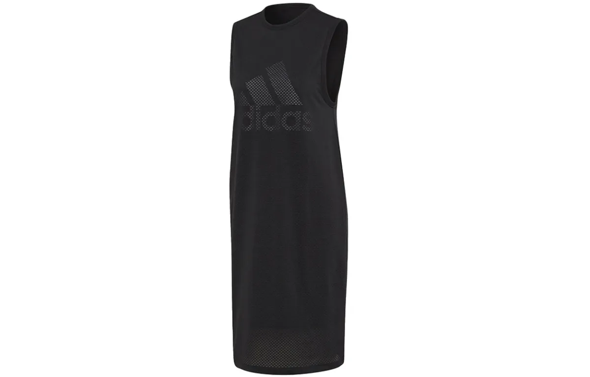 Adidas Sleeveless Dress Women's Black