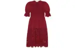 GUCCI SS23 Short Sleeved Dress Women's Black