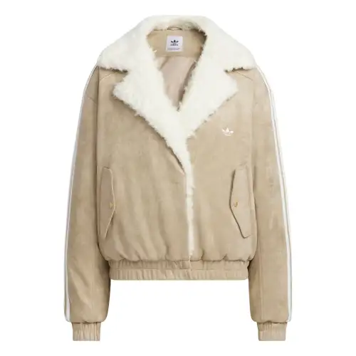 Adidas Originals RETRO Puffer Jacket Women's Shadow Khaki Brown
