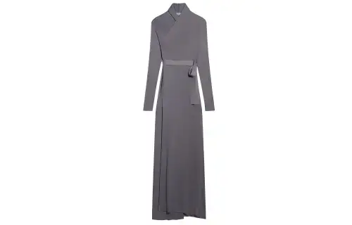 Balenciaga FW21 Long Sleeved Dress Women's Gray