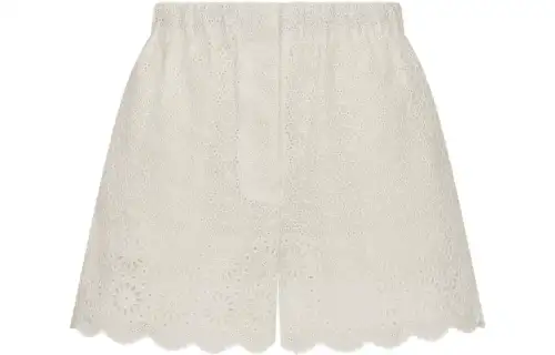 DIOR Casual Shorts Women's White Moderate
