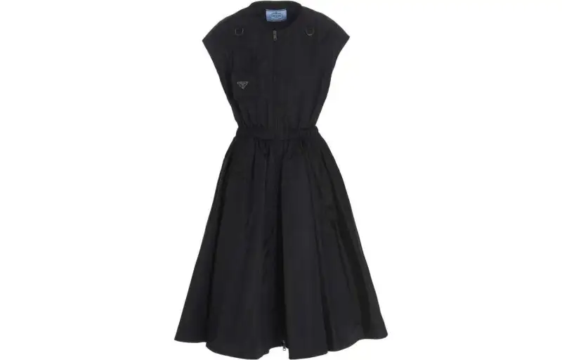 PRADA Sleeveless Dress Women's Black