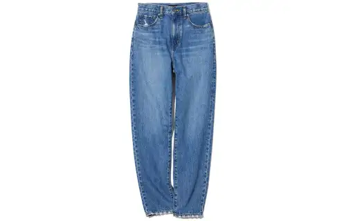 UNIQLO Tapered Pants Jeans Women's Blue