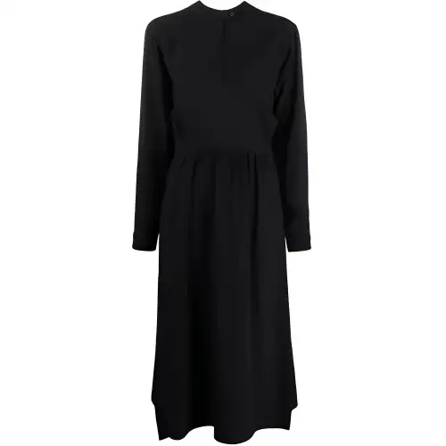 PRADA FW21 Long Sleeved Dress Women's Black