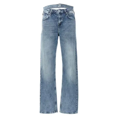 KARL LAGERFELD / Karl Lagerfeld Jeans Klj Hr Straight Web Denim Jeans
