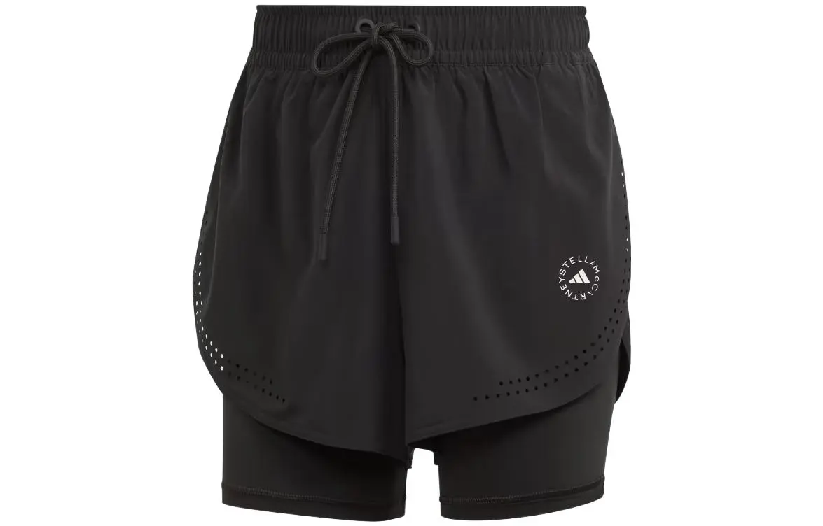 Adidas By Stella McCartney TruePurpose Layered Track Shorts