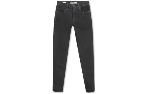 Levis Jeans Women's Black Moderate Slim Fit Pants