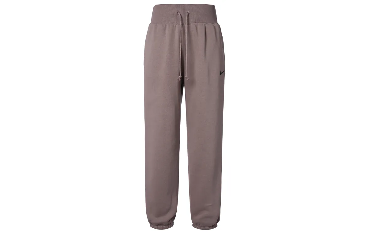 Nike Sportswear Phoenix Fleece Knitted Sweatpants Women's Smoky Purple Red
