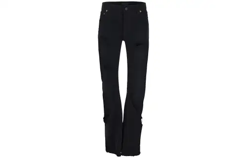 Balenciaga FW22 Jeans Regular Fit Women's Black