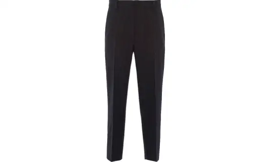 PRADA Suit Pants Women's Black Moderate Straight Fit Pants