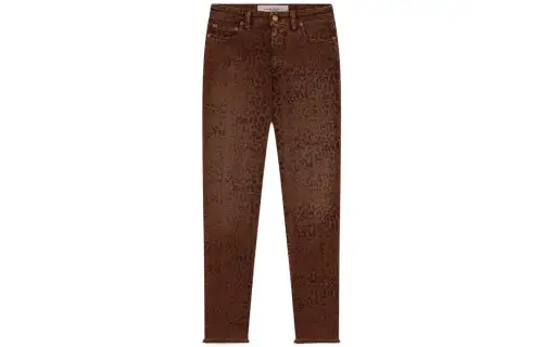 Golden Goose Leopard Printed Skinny Jeans