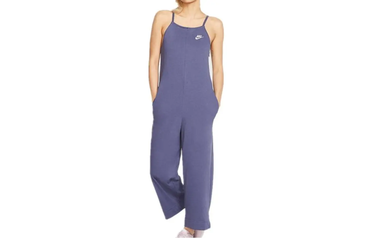 Nike Overalls Women's Purple Moderate Straight Fit Pants