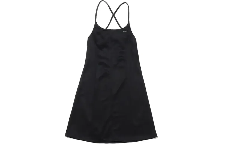 Nike Slip Dresses Women's Black Thin Short