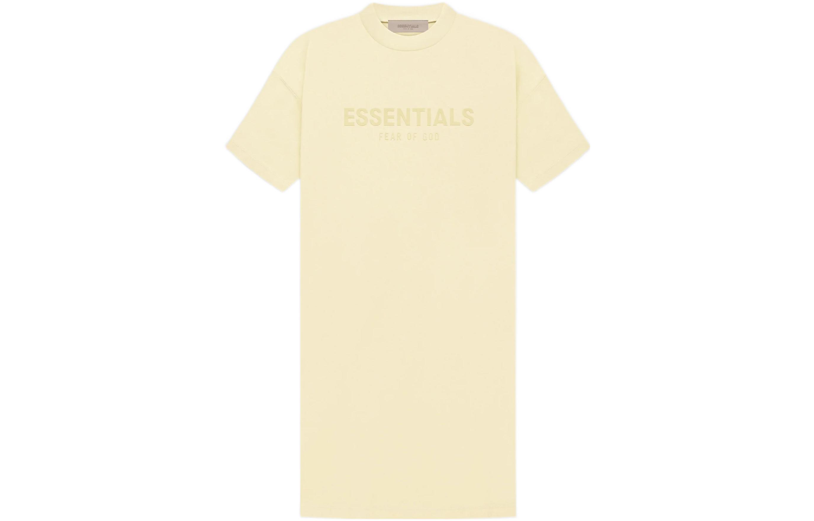 Женское платье Fear of God Essentials (желтое)