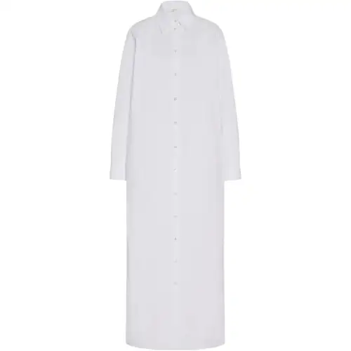 THE ROW Long Sleeved Dress Women's White