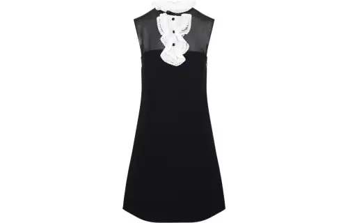 MIU MIU FW22 Sleeveless Dress Women's Black