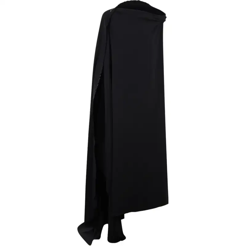Balenciaga Jersey Sleeveless Asymmetrical Dress
