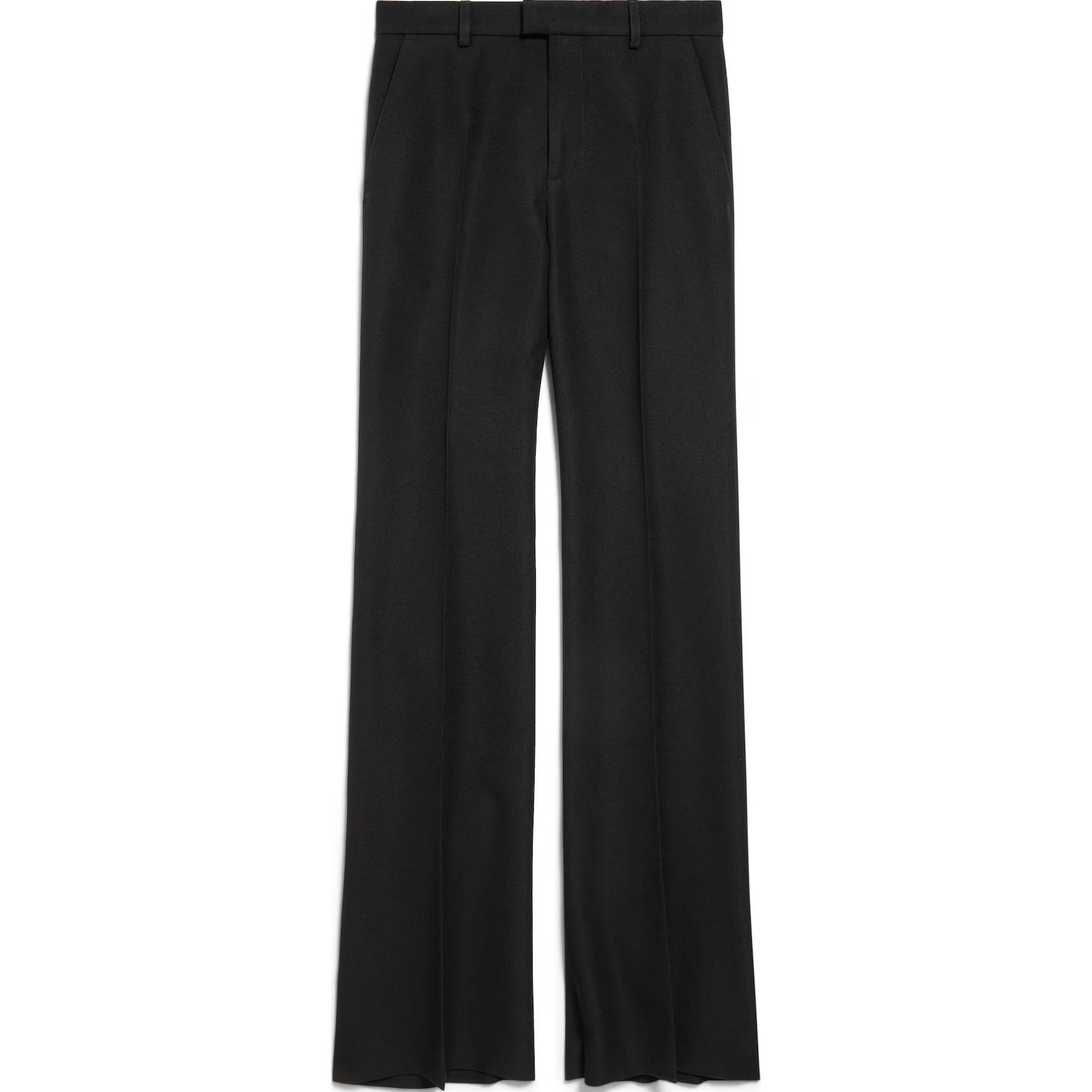Женские штаны Balenciaga Flared Pants (черные)