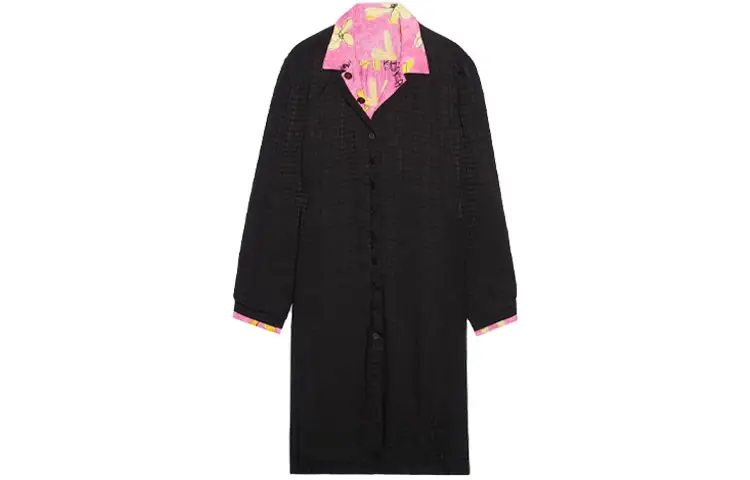 Balenciaga FW21 Long Sleeved Dress Women's Black