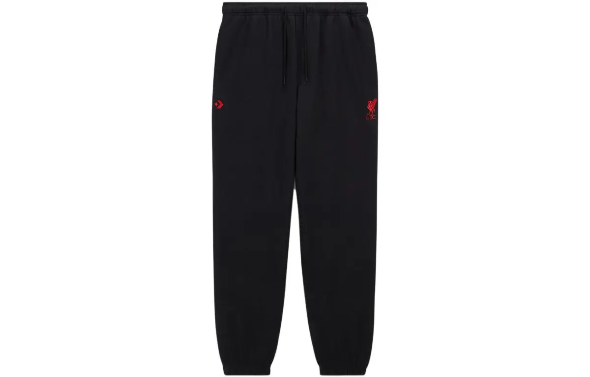 Converse X LFC Knit Loose Fit Pants Knitted Sweatpants Women's Black