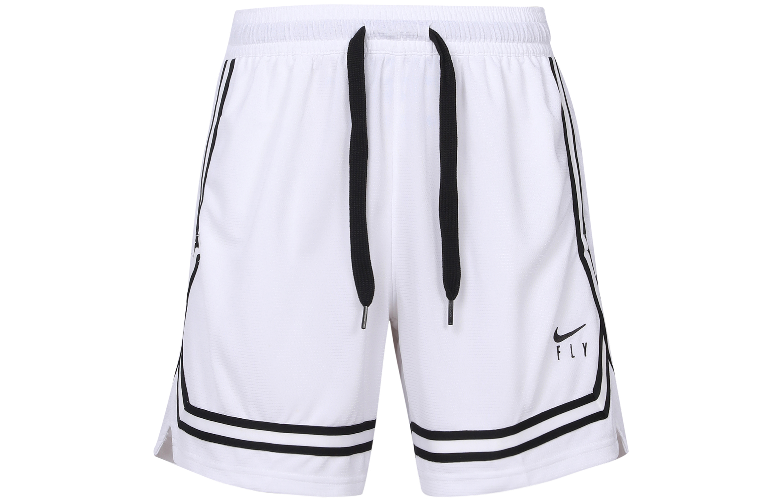 Женские шорты Nike Fly Crossover Shorts (белые)