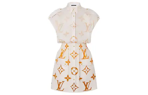 LOUIS VUITTON SS21 Dress Women's White