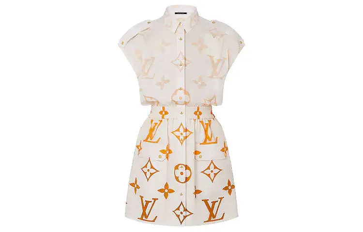 LOUIS VUITTON SS21 Dress Women's White