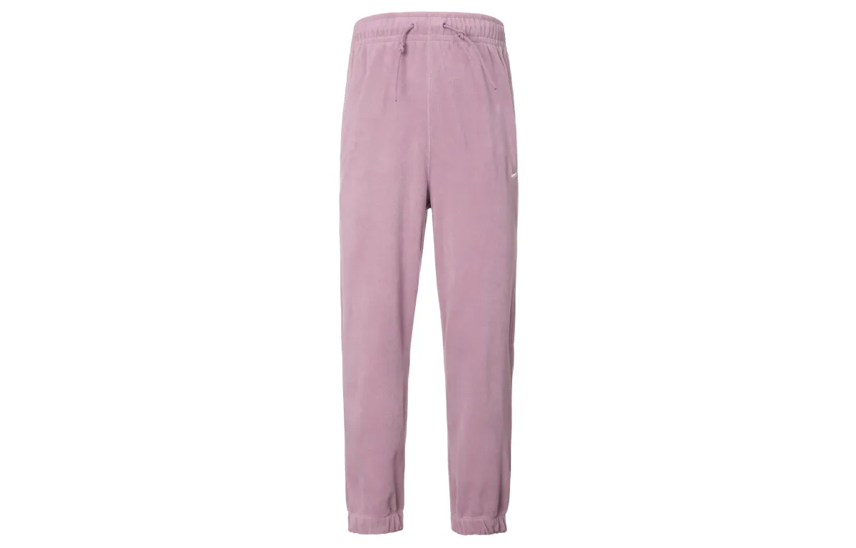 Nike Therma-FIT One Knitted Sweatpants Women's Dust Purple Moderate Cuffed Pants