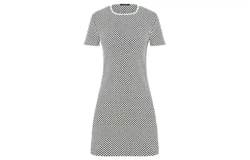 LOUIS VUITTON Micro Check Mini Dress