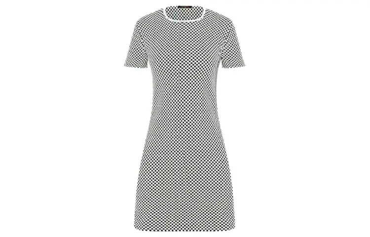 LOUIS VUITTON Micro Check Mini Dress