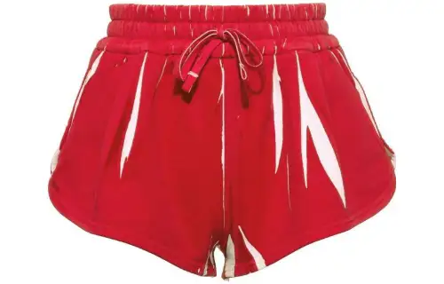 MIU MIU Logo Printed Drawstring Shorts