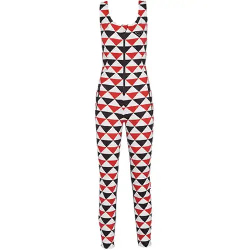 PRADA Jumpsuits Women's Red Moderate Jumpsuit