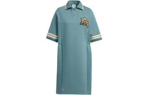 Adidas Originals Short Sleeved Dress Women's Mist Emeralds