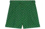 GUCCI Casual Shorts Women's Green Moderate