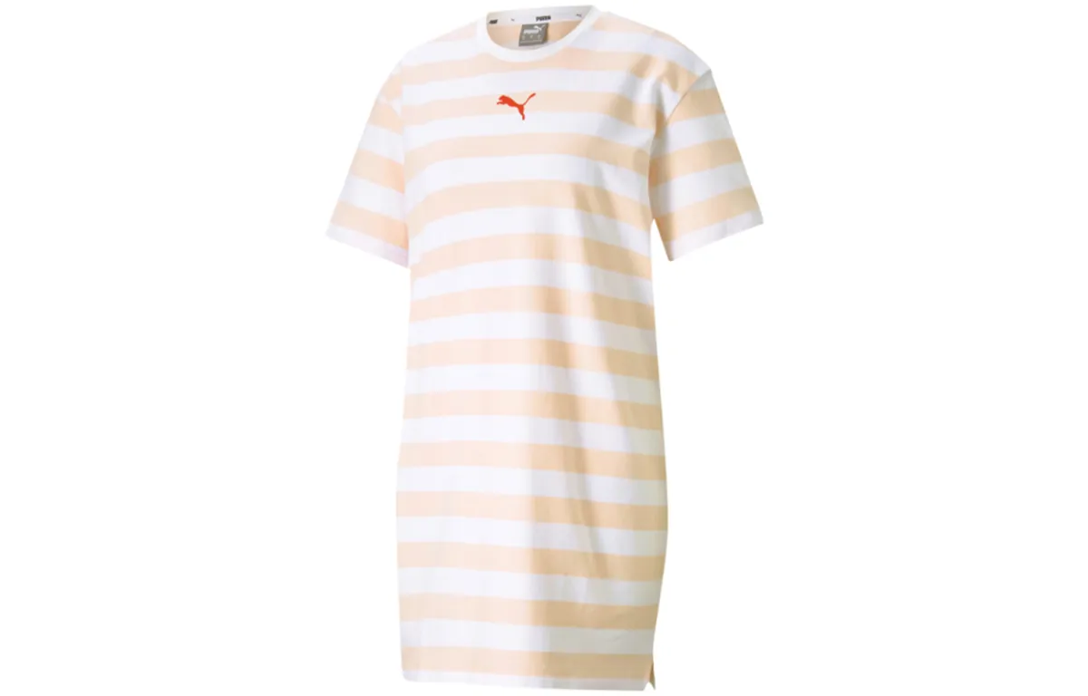 PUMA Short Sleeved Dress Women's Pink