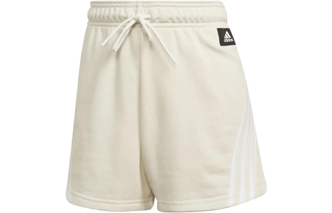 Adidas 3-Stripes Casual Shorts Women's White Moderate