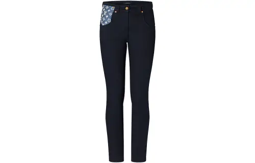 LOUIS VUITTON SS22 Jeans Women's Black