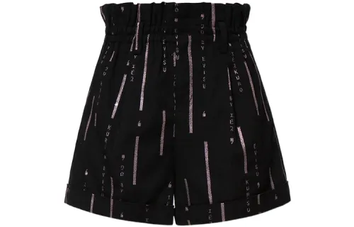 EVISU Casual Shorts Women's Black Moderate