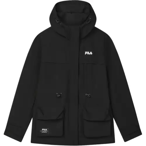 FILA Heritage Puffer Jacket Women's Jet Black