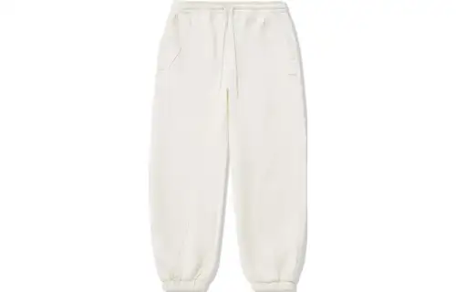 Li Ning Knitted Sweatpants Women's Ecru