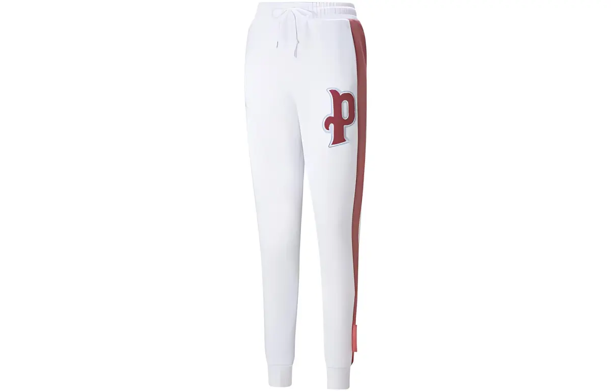 PUMA Knit Knitted Sweatpants Women's White