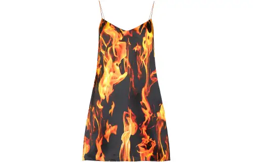 Vetements Fire Slip Dress 'Fire'