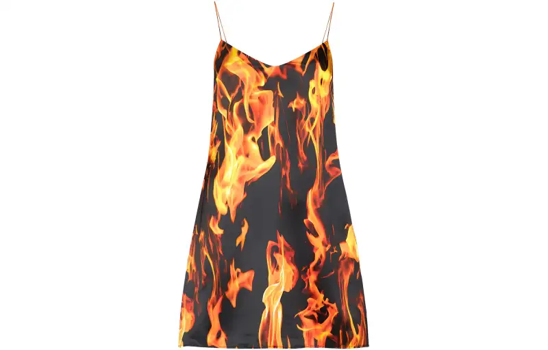 Vetements Fire Slip Dress 'Fire'
