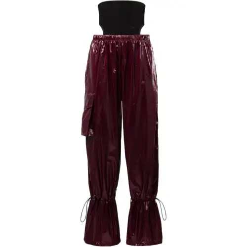 Reebok Cargo-pocket Wide-leg Trousers