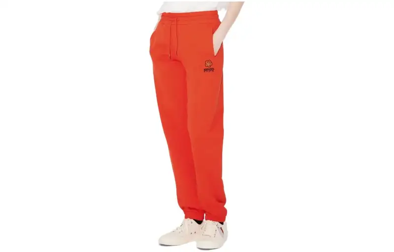 KENZO Embroidered-logo Cotton Track Pants